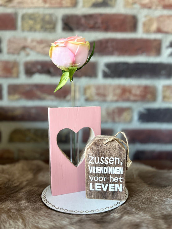 Cadeau pakket hangertje Zussen