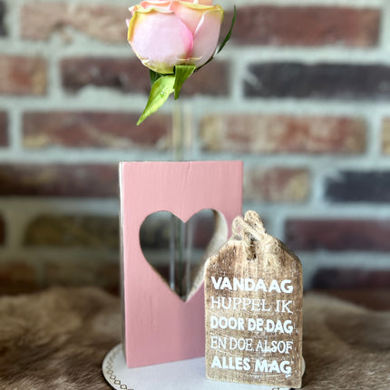 Cadeau pakket Hangertje Vandaag huppel ik door de dag