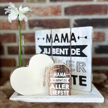 Cadeau pakket Hartvaasje Mama jij bent de allerliefste