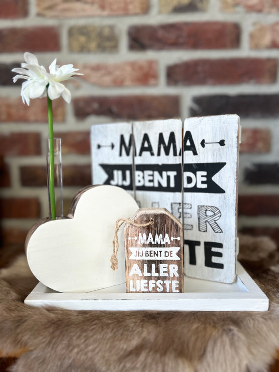 Cadeau pakket Hartvaasje Mama jij bent de allerliefste