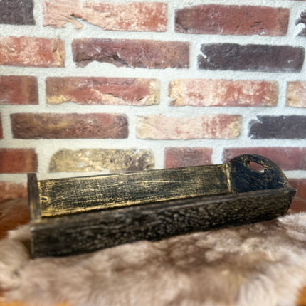 dienblad 16x35cm Black / Gold