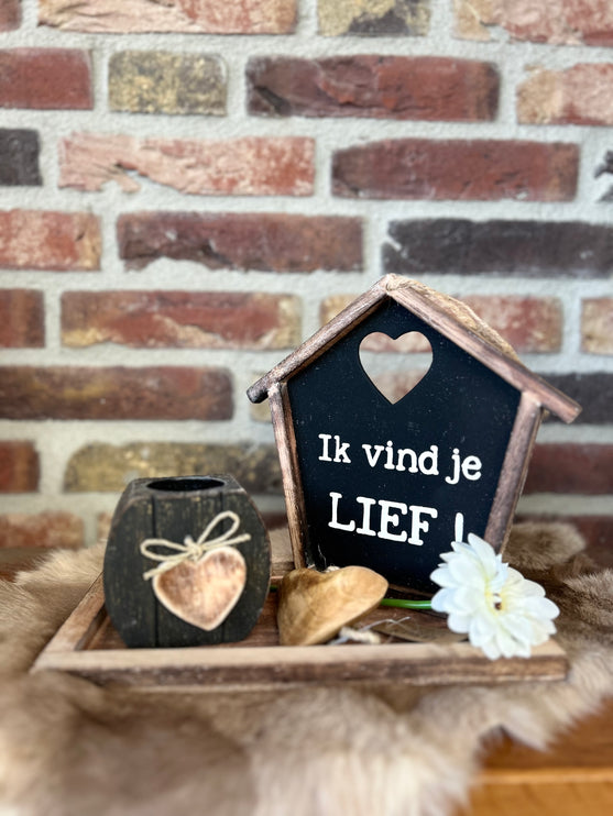 Cadeau pakket Ik vind je lief