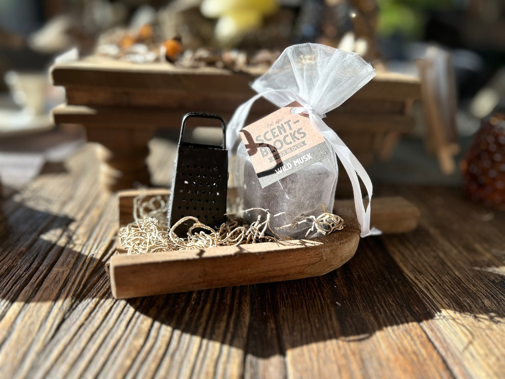 Cadeaupakket Geurblokjes-Wild Musk