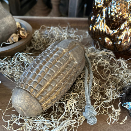 Houten Pegel - Geribbeld