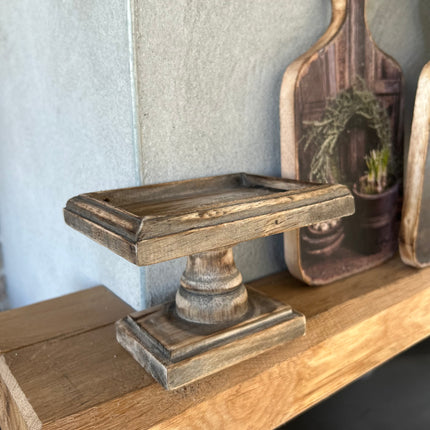 Houten Plateau Mini Rechthoek