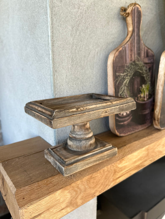 Houten Plateau Mini Rechthoek