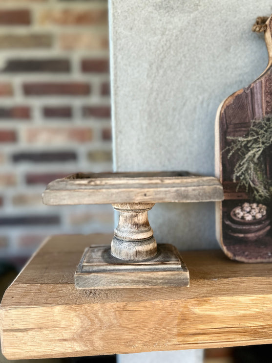 Houten Plateau Mini Rechthoek