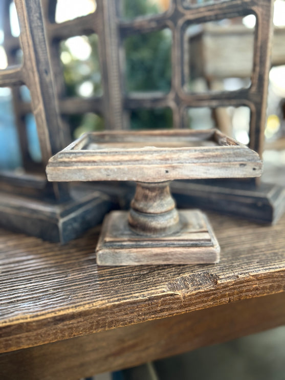 Houten Plateau Mini Rechthoek