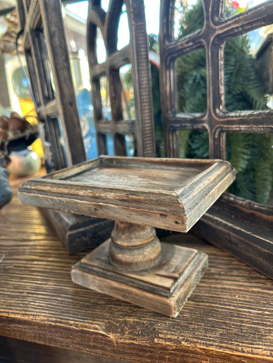 Houten Plateau Mini Rechthoek