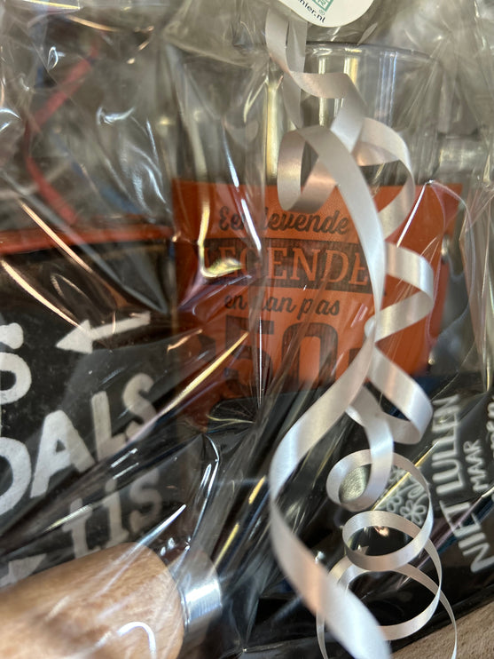 Cadeaupakket Abraham/50 jaar