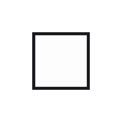 Geboortebord / Tuinbord Dibond vierkant 50x50 cm - Eigen ontwerp