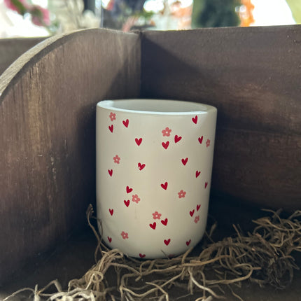 Cement Candle Hartjes