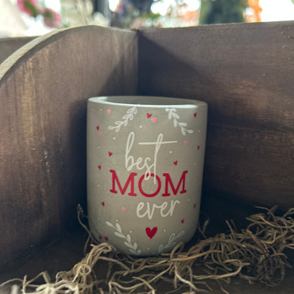 Cement candle Best Mom Ever