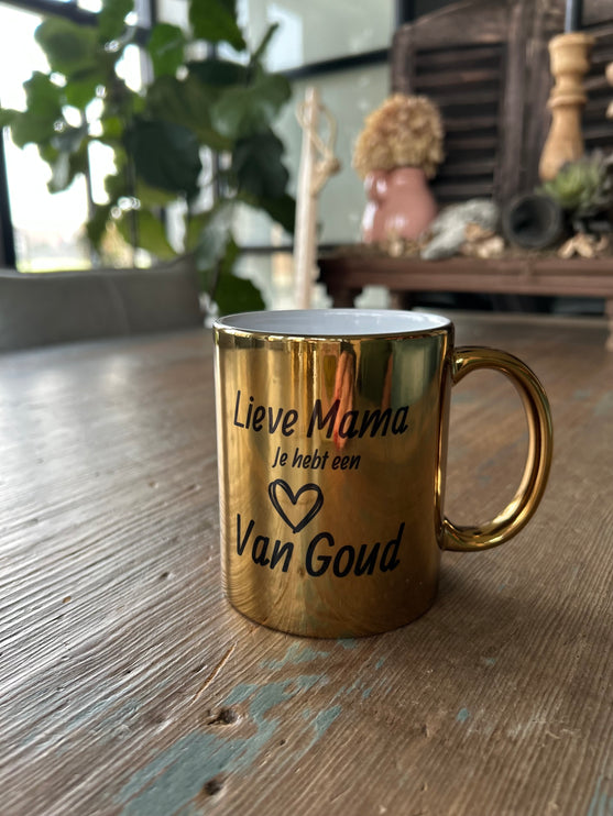 Mok Goud - Lieve Mama
