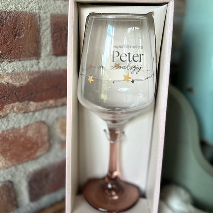 Wijnglas Peter