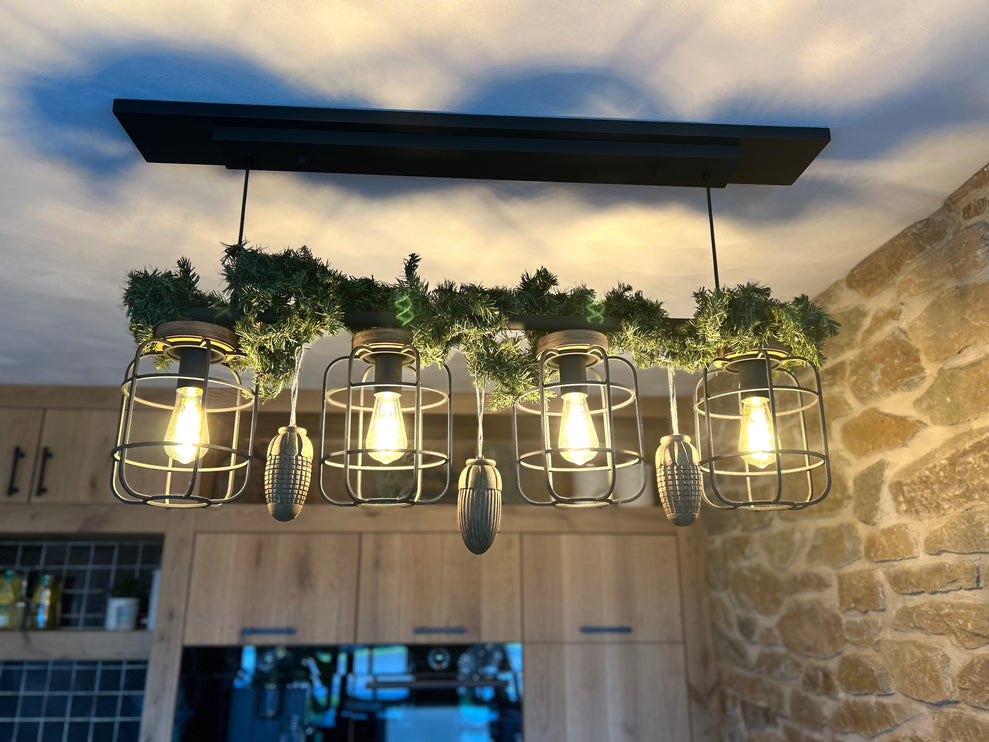 Houten Pegel - Geribbeld