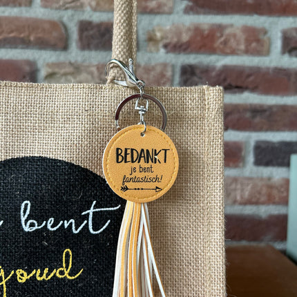 Cadeau Tas Je bent goud waard - Bedankt je bent fantastisch