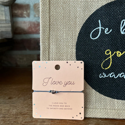 Cadeau Tas Je bent goud waard - Ik vind je lief