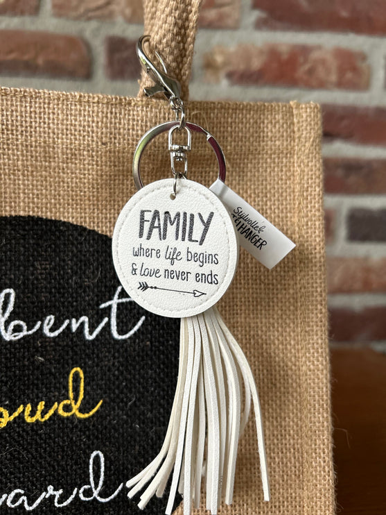 Cadeau Tas Je bent goud waard - Family where life begins & love never ends