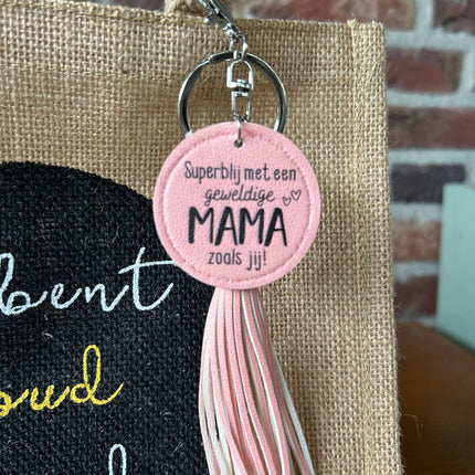 Cadeau Tas Je bent goud waard - Superblij met een geweldige mama zoals jij