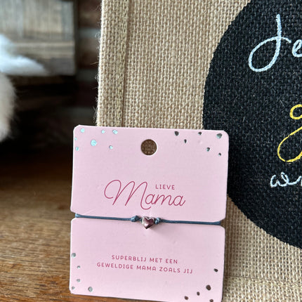 Cadeau Tas Je bent goud waard - Superblij met een geweldige mama zoals jij