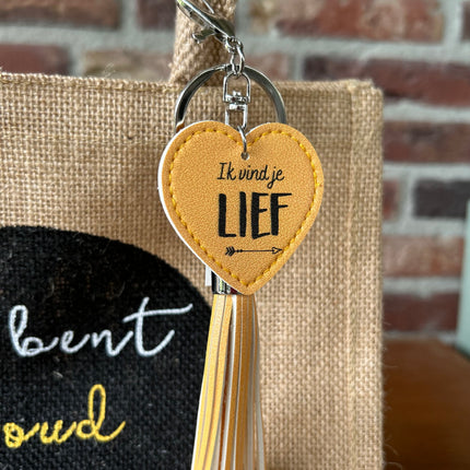 Cadeau Tas Je bent goud waard - Ik vind je lief