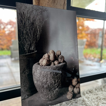 Glasschilderij Walnoot