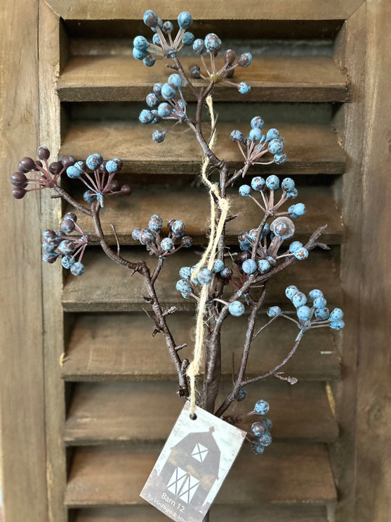 Kunst Tak Blue Berry