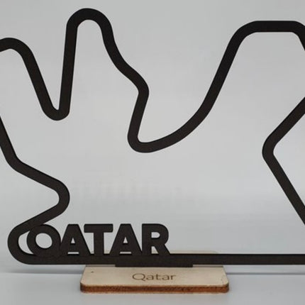 F1 Circuit Qatar 19x25cm