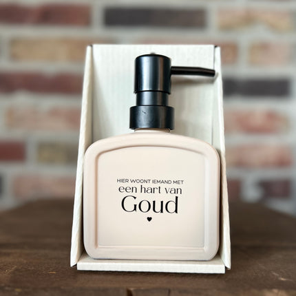 Zeeppompje vol Liefs - hart van goud