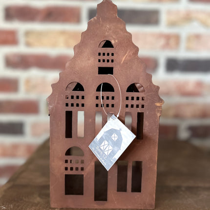 Metalen huis Roest
