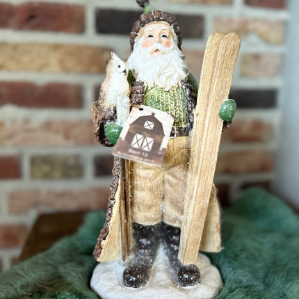 Santa met ski