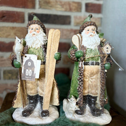 Santa met ski