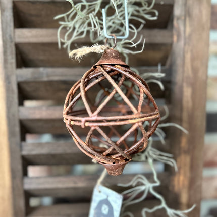 Roestkleurige hanger maat M