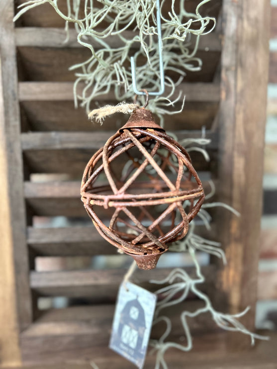 Roestkleurige hanger maat M