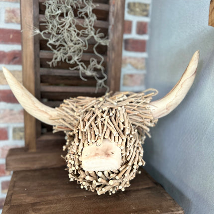 Decoratie Kop Schotse Hooglander