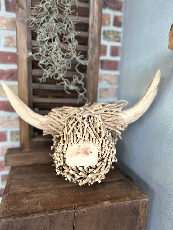 Decoratie Kop Schotse Hooglander