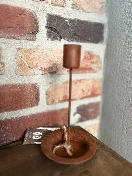 Metalen Kandelaar Roest