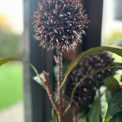 Kunsttak Echinops Taupe