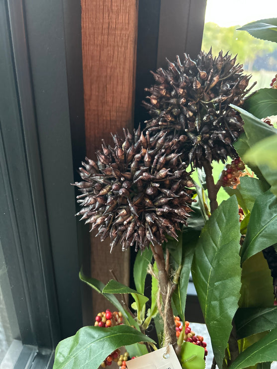 Kunsttak Echinops Taupe