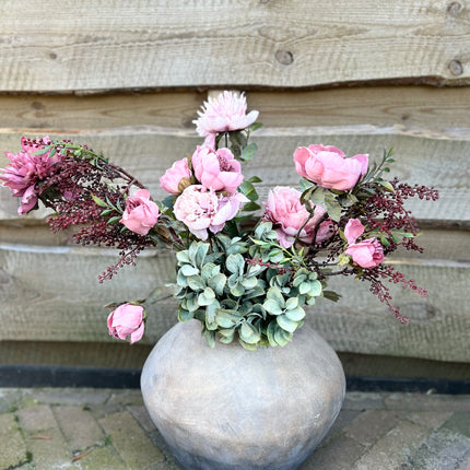 Kruik XXL compleet zoals op de foto met Bloemen