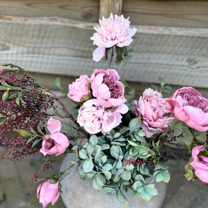 Kruik XXL compleet zoals op de foto met Bloemen