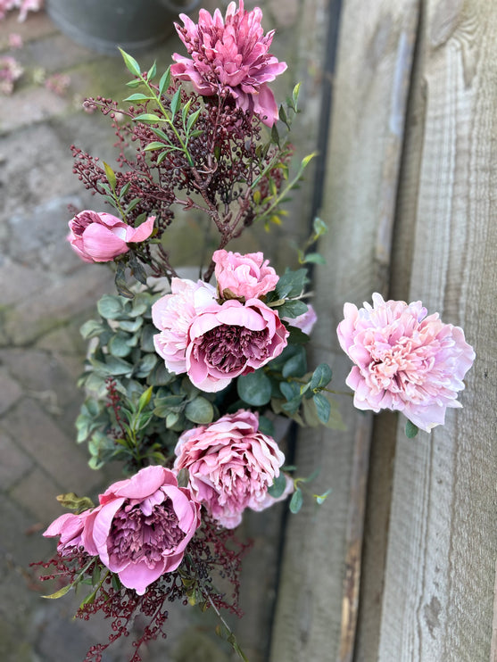 Kruik XXL compleet  met Bloemen