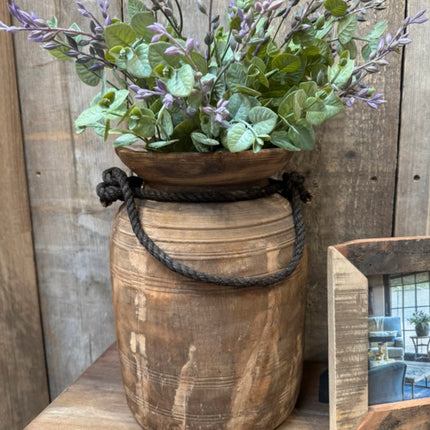 Authentieke Nepalese pot - Hout