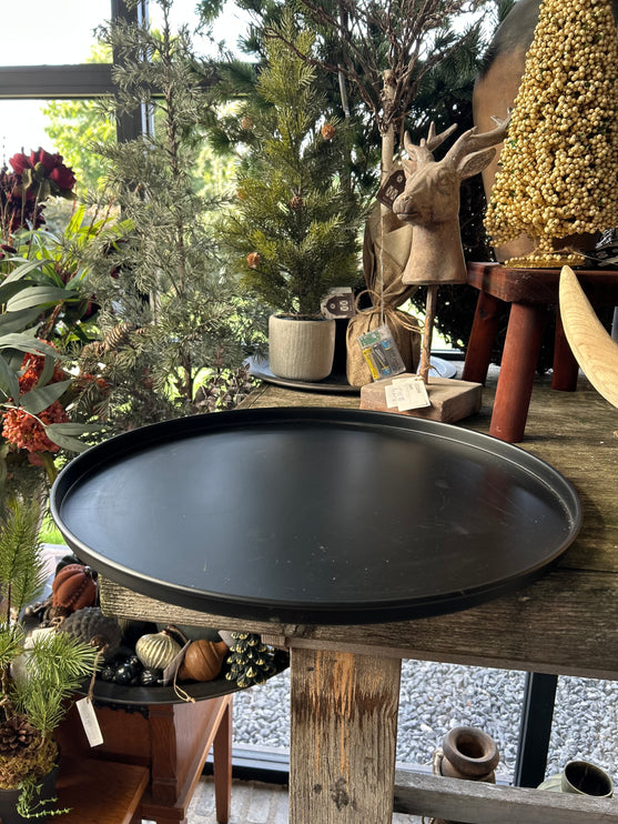 Decoratief Dienblad Zwart XL