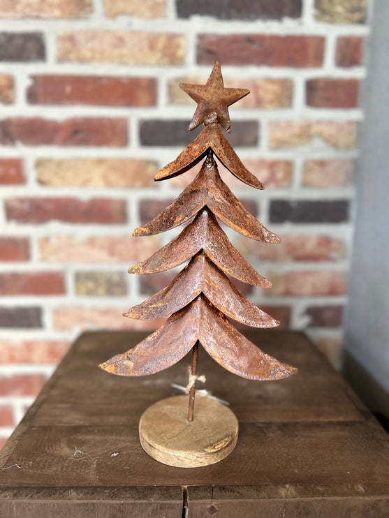 Kerstboompje Roest