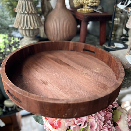 Dienblad Hout met opstaande rand