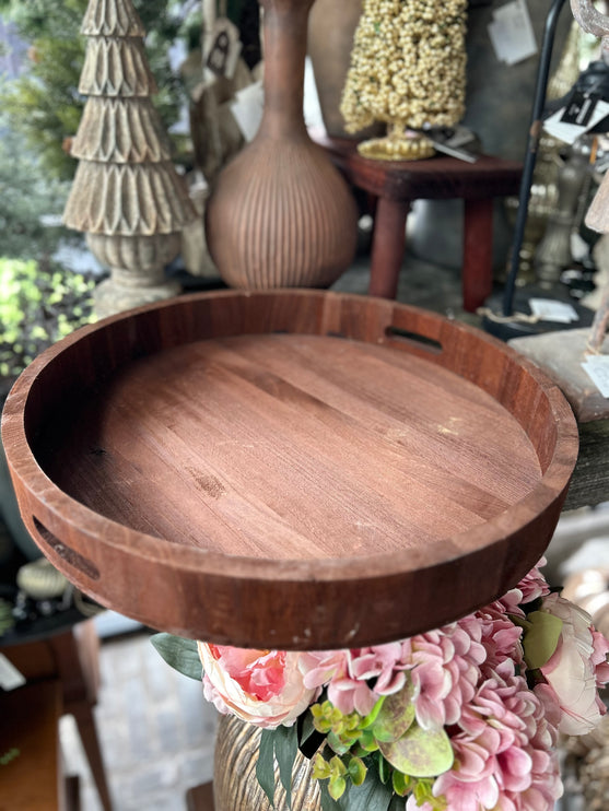 Dienblad Hout met opstaande rand
