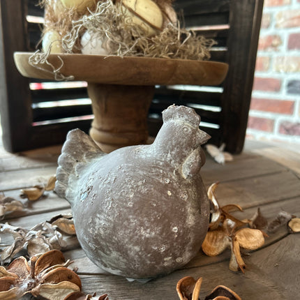 Ijzeren stolp L compleet met decoratie