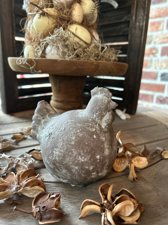 Ijzeren stolp L compleet met decoratie